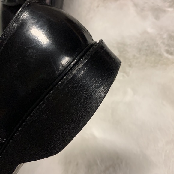 Black Safety Shoes Vintage Steel Toe - Picture 8 of 9